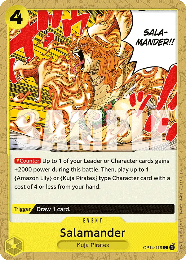 OP14-116 - Salamander - Event - Common -