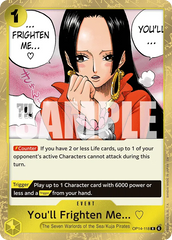 OP14-118 - You'll Frighten Me... ♡ - Event - Rare -