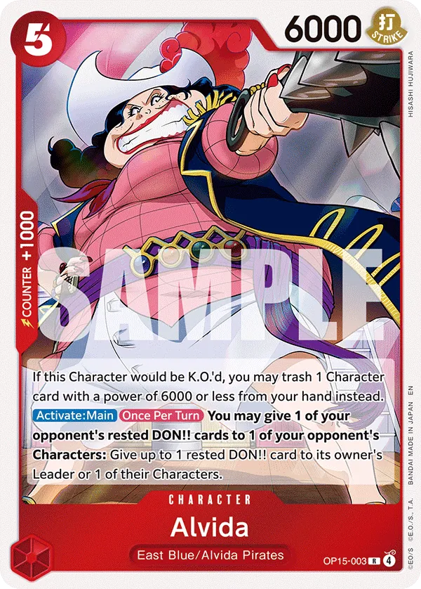 OP15-003 - Alvida - Character - Rare