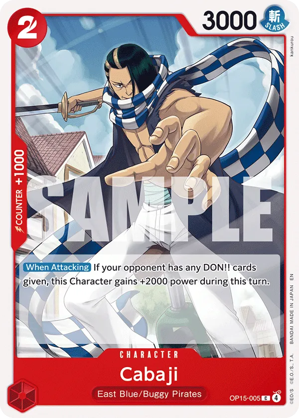 OP15-005 - Cabaji - Character - Common