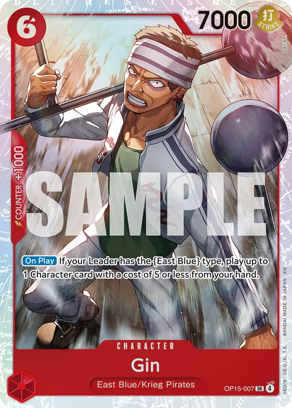 OP15-007 - Gin - Character - Super Rare