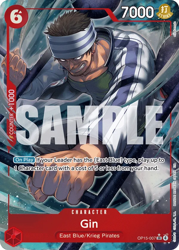 OP15-007 - Gin - Character -  -
