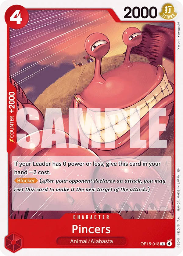 OP15-013 - Pincers - Character - Common