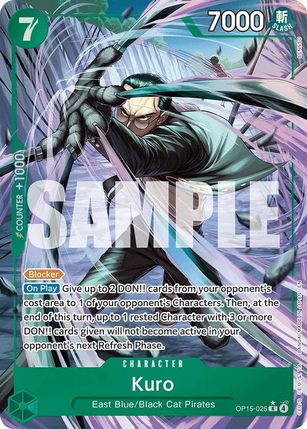 OP15-025 - Kuro - Character -  -