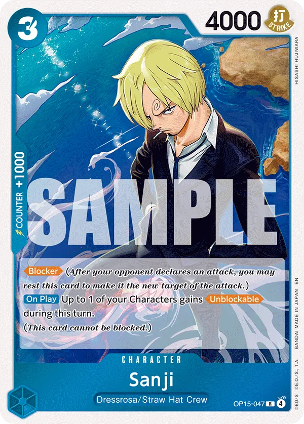 OP15-047 - Sanji - Character - Rare -