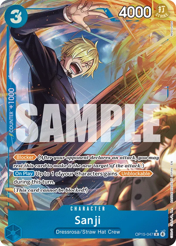 OP15-047 - Sanji - Character -  -