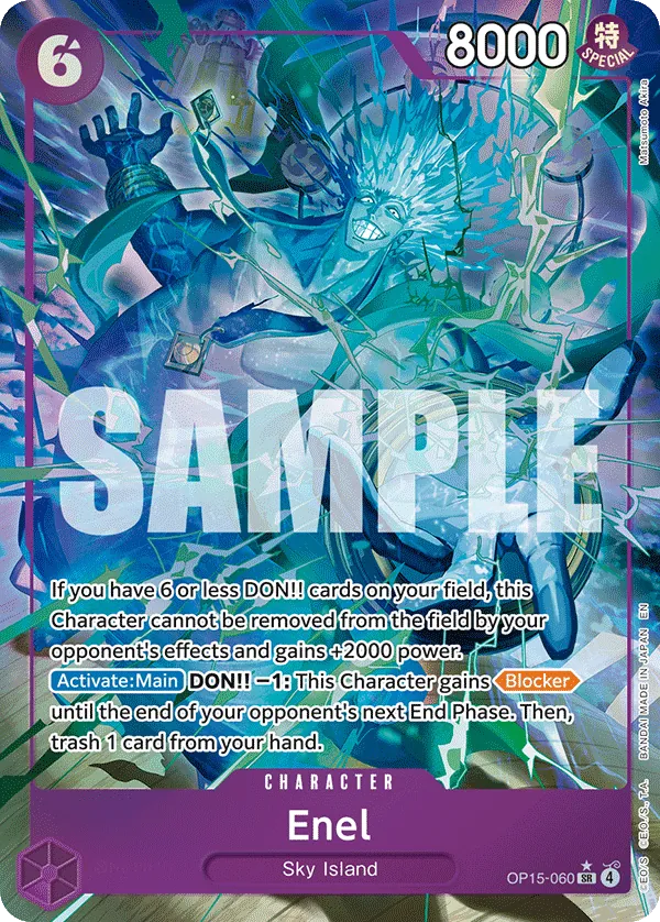 OP15-060 - Enel - Character -  -