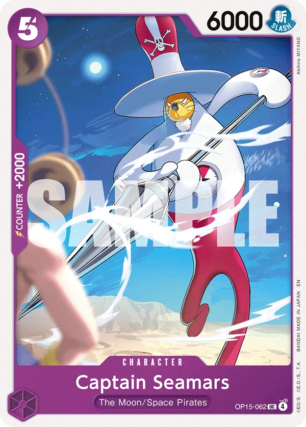 OP15-062 - Captain Seamars - Character - Uncommon -