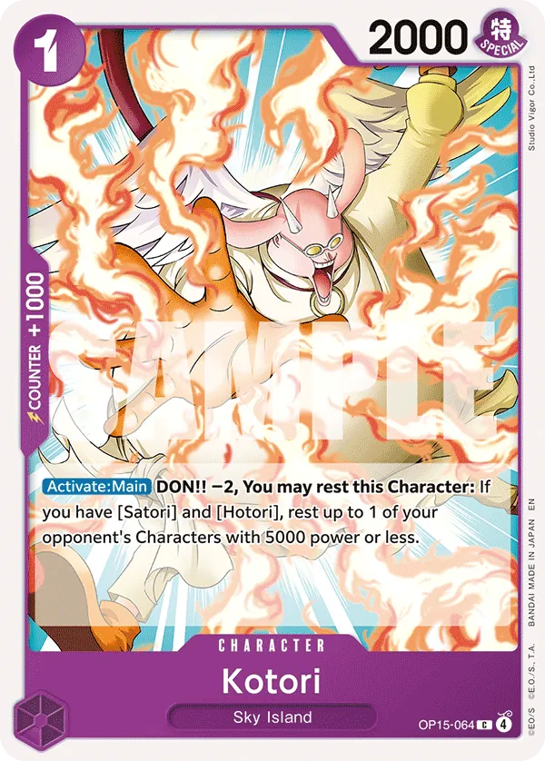 OP15-064 - Kotori - Character - Common -