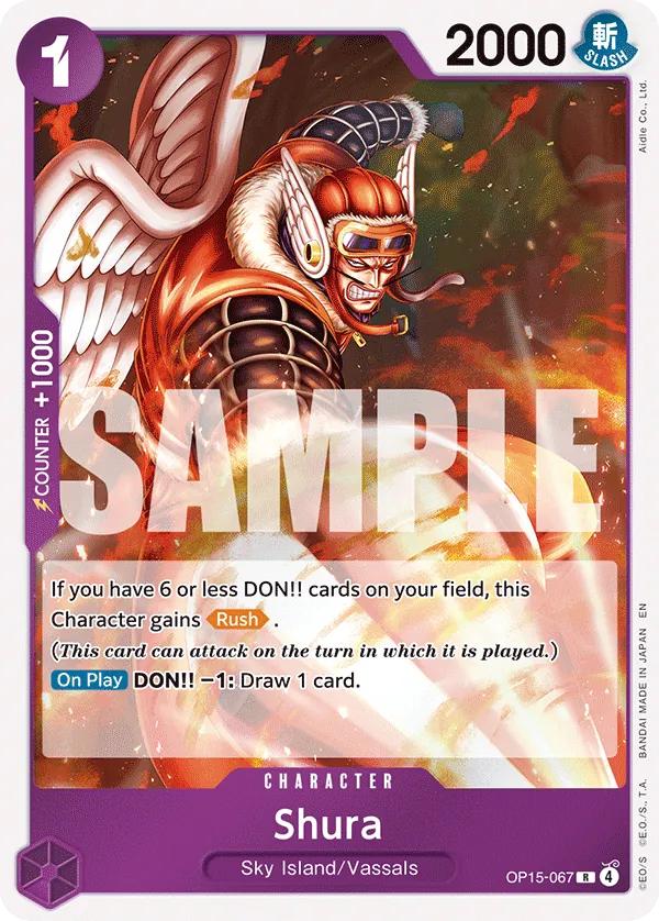OP15-067 - Shura - Character - Rare -