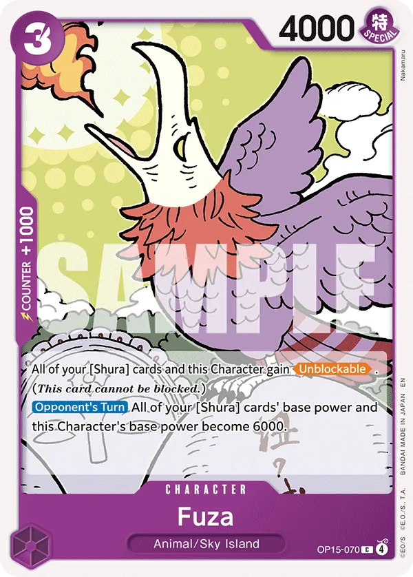 OP15-070 - Fuza - Character - Common -