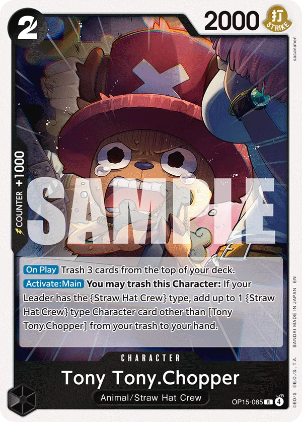 OP15-085 - Tony Tony.Chopper - Character - Rare -