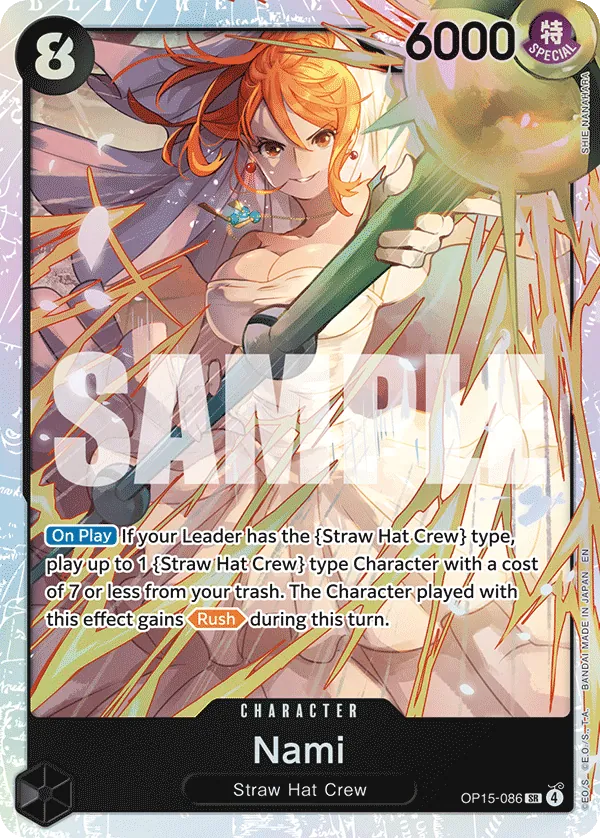 OP15-086 - Nami - Character - Super Rare -