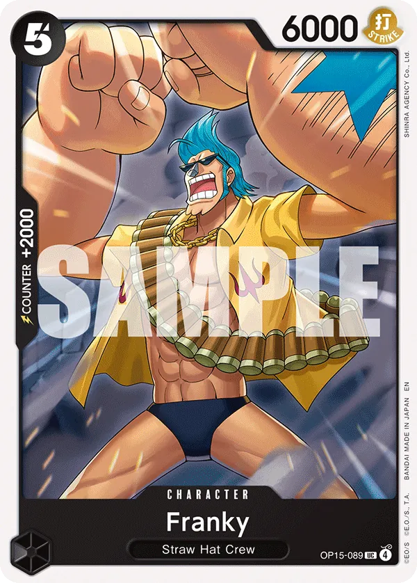 OP15-089 - Franky - Character - Uncommon -