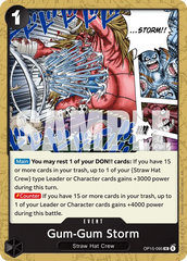 OP15-095 - Gum-Gum Storm - Event - Uncommon -