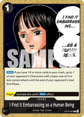 OP15-097 - I Find It Embarrassing as a Human Being - Event - Common -