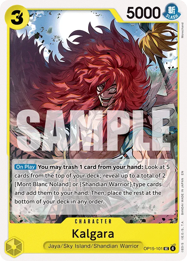 OP15-101 - Kalgara - Character - Uncommon -