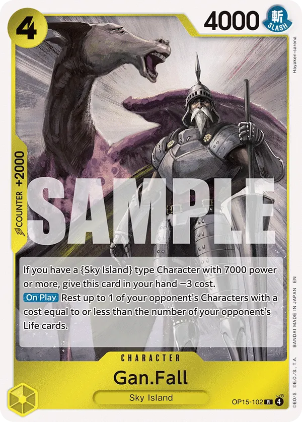 OP15-102 - Gan.Fall - Character - Rare -