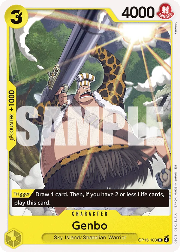 OP15-103 - Genbo - Character - Common -