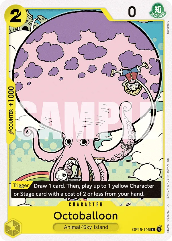 OP15-106 - Octoballoon - Character - Common -