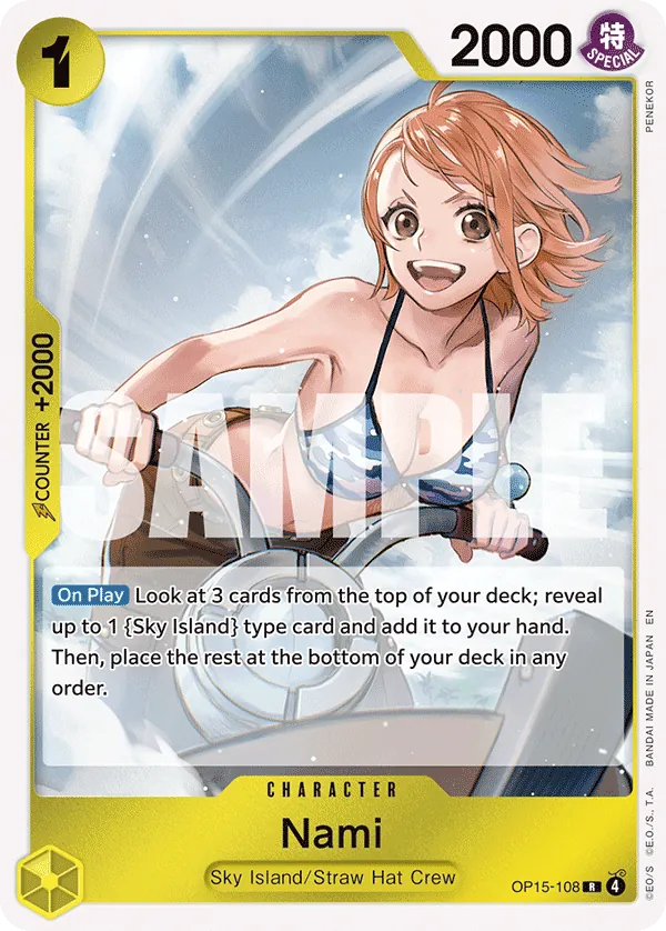 OP15-108 - Nami - Character - Rare -