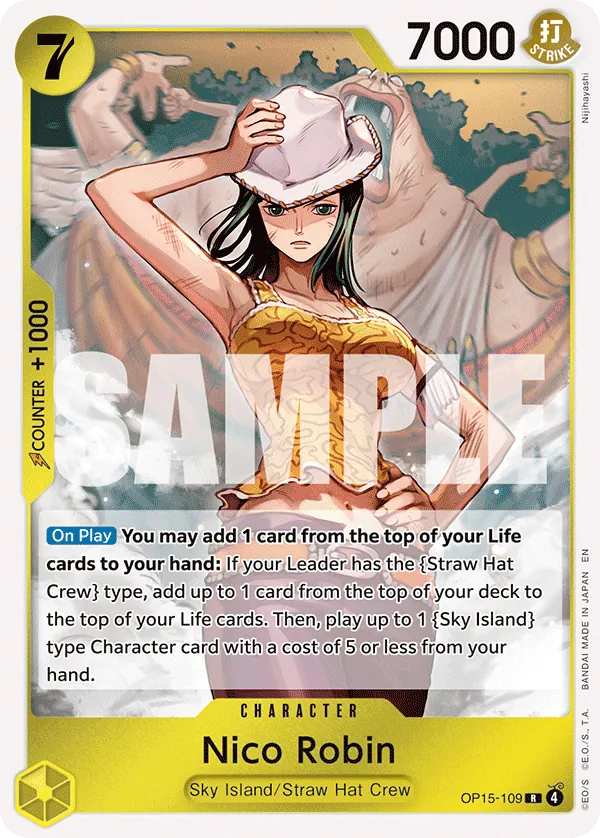 OP15-109 - Nico Robin - Character - Rare -