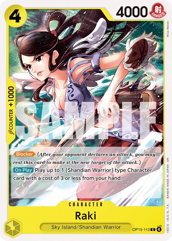OP15-112 - Raki - Character - Common -