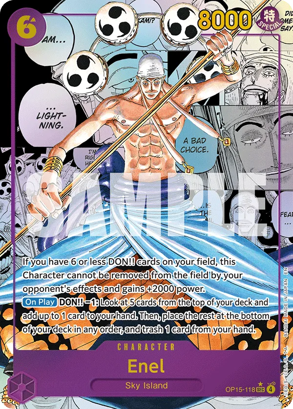 OP15-118 - Enel - Character -
