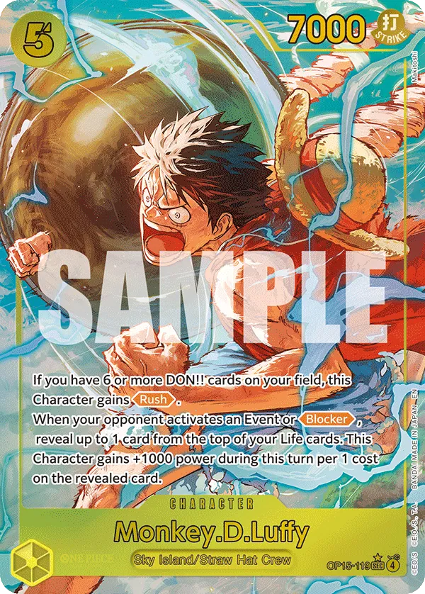 OP15-119 - Monkey.D.Luffy - Character -