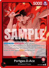 OP16-001 - Portgas.D.Ace - Leader - Leader