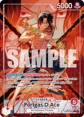 OP16-001 - Portgas.D.Ace - Leader - AA