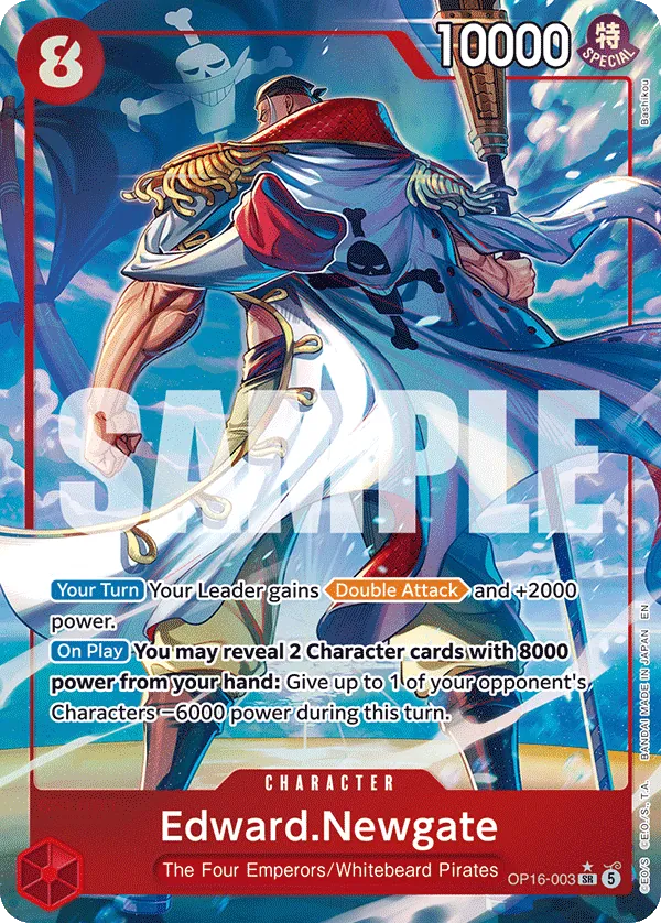 OP16-003 - Edward.Newgate - Character -  AA
