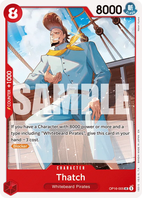 OP16-005 - Thatch - Character - Uncommon