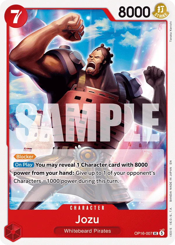 OP16-007 - Jozu - Character - Uncommon