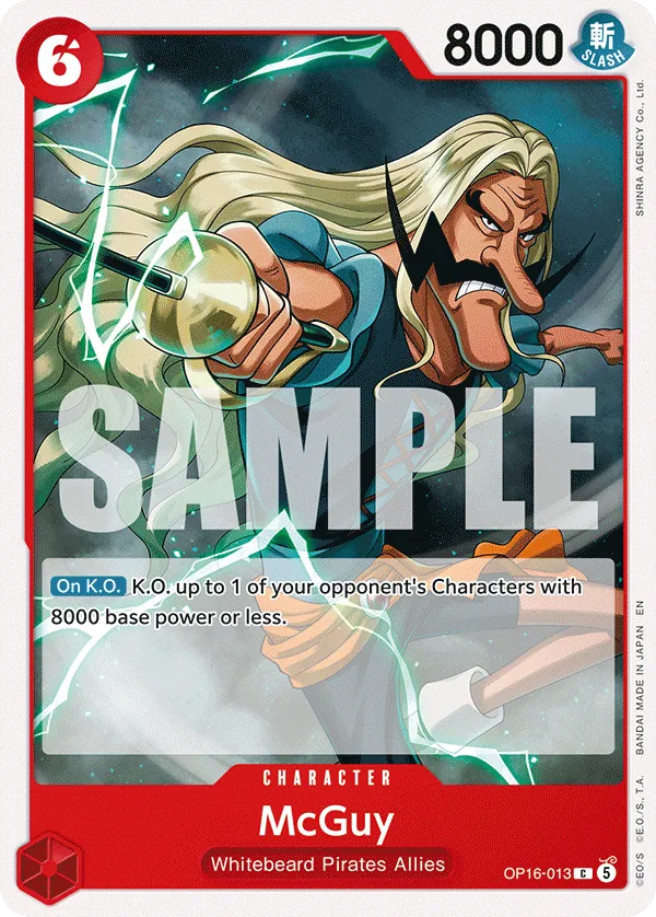 OP16-013 - McGuy - Character - Common