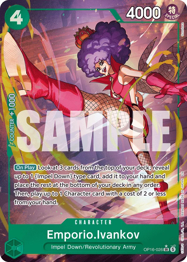 OP16-026 - Emporio.Ivankov - Character -  AA