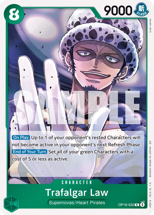 OP16-030 - Trafalgar Law - Character - Rare