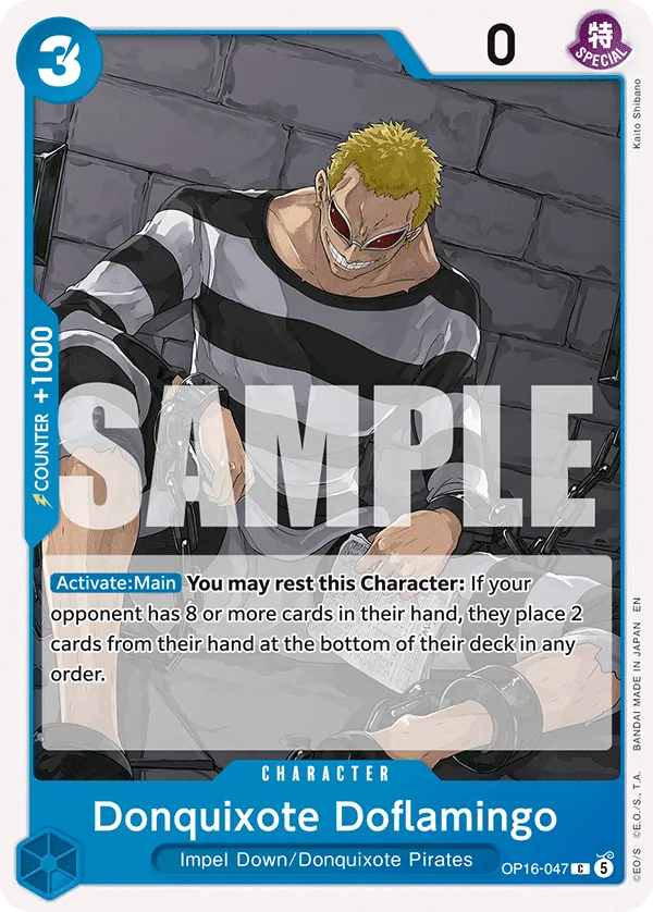 OP16-047 - Donquixote Doflamingo - Character - Common