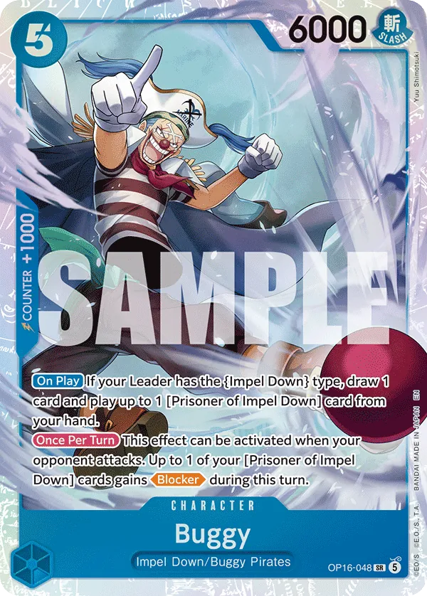 OP16-048 - Buggy - Character - Super Rare