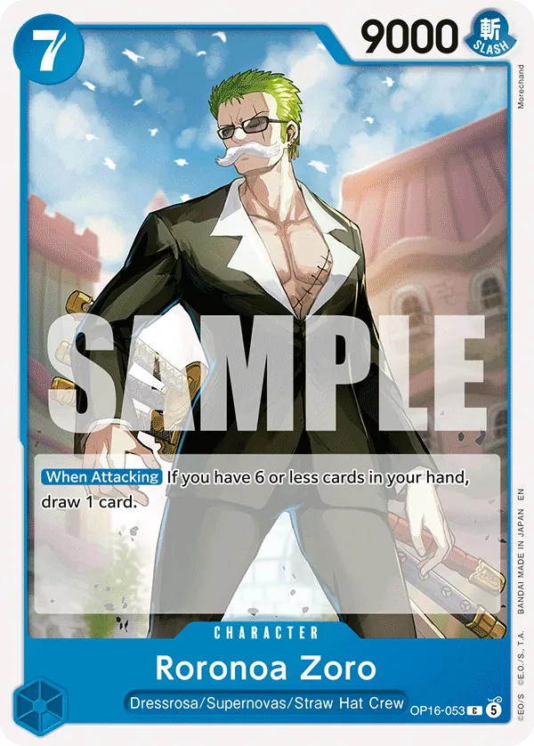OP16-053 - Roronoa Zoro - Character - Common