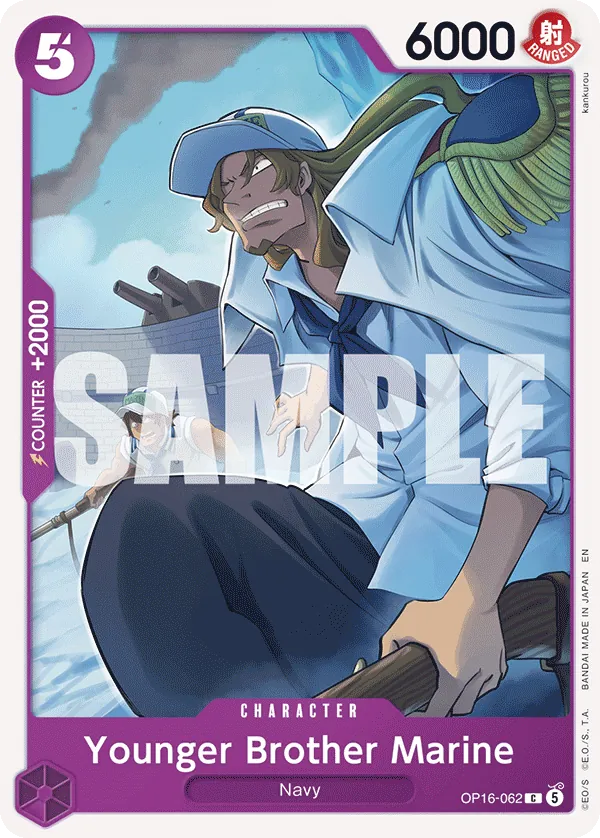 OP16-062 - Younger Brother Marine - Character - Common