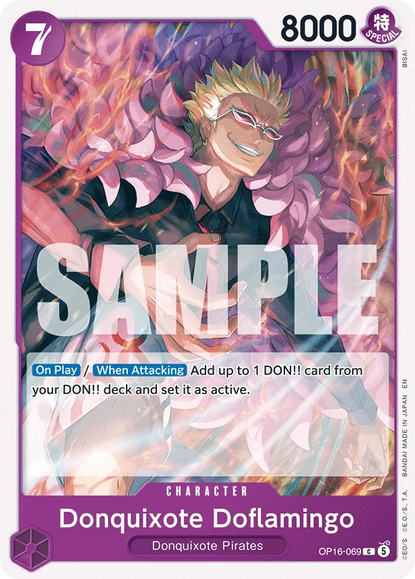 OP16-069 - Donquixote Doflamingo - Character - Common