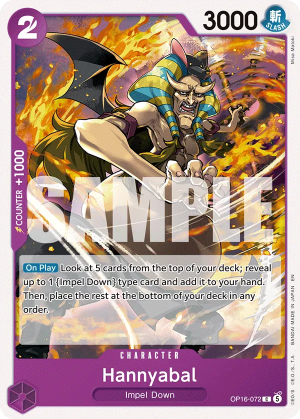 OP16-072 - Hannyabal - Character - Common