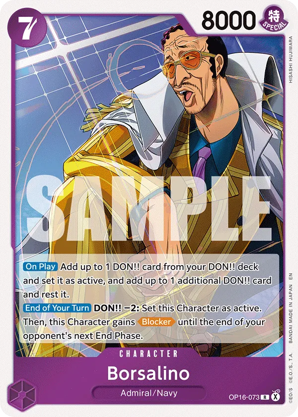 OP16-073 - Borsalino - Character - Rare
