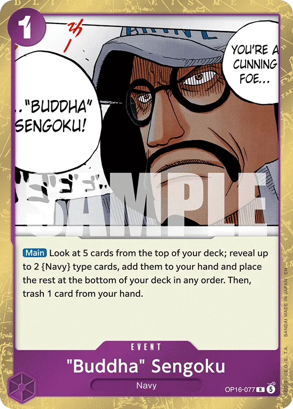 OP16-077 - "Buddha" Sengoku - Event - Rare