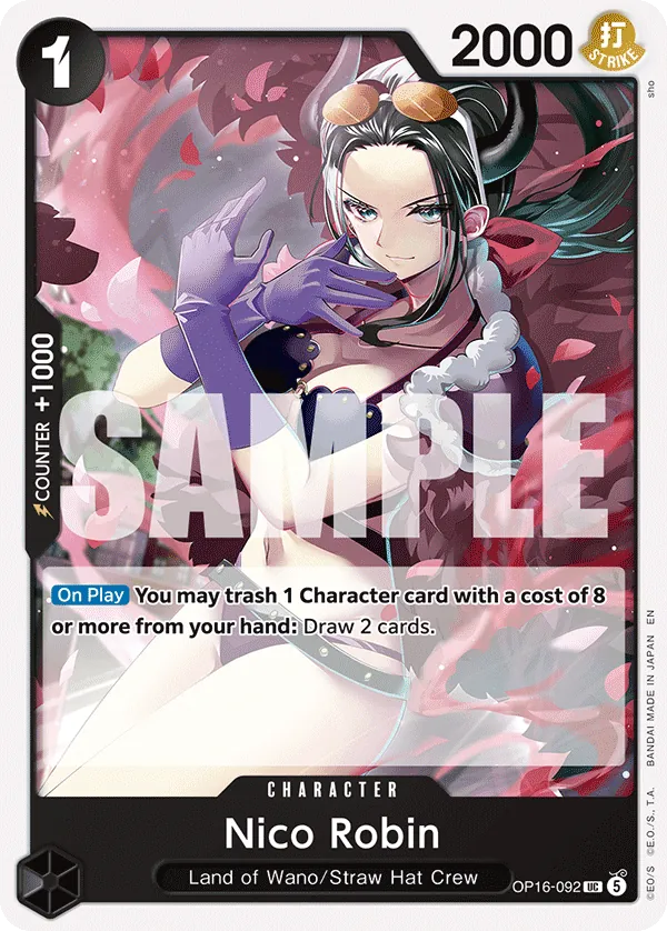 OP16-092 - Nico Robin - Character - Uncommon