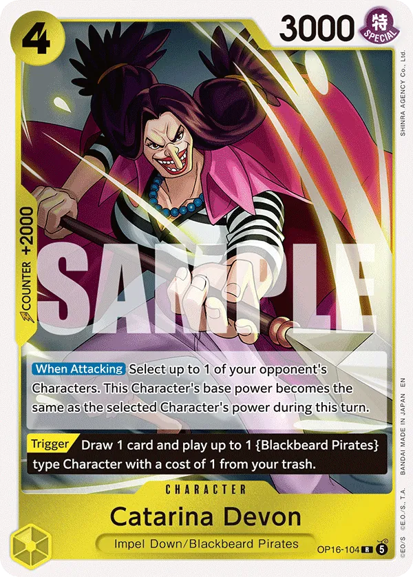 OP16-104 - Catarina Devon - Character - Rare - $0.14