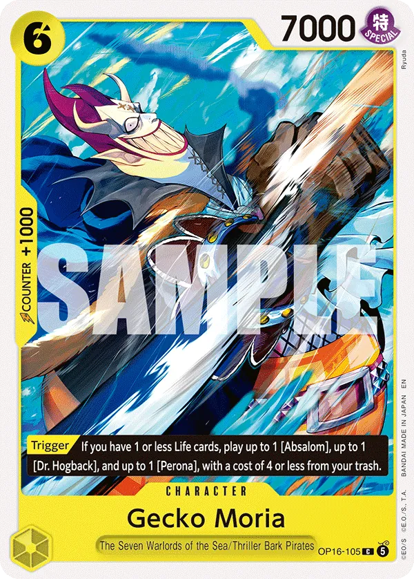 OP16-105 - Gecko Moria - Character - Common