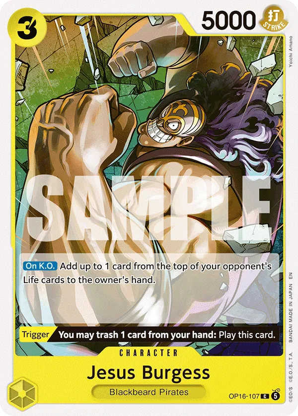 OP16-107 - Jesus Burgess - Character - Common - $0.08