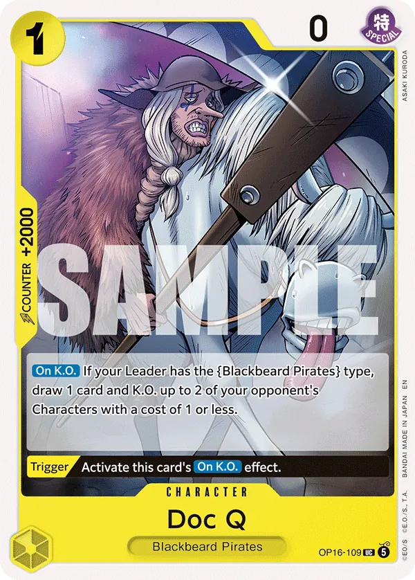 OP16-109 - Doc Q - Character - Uncommon